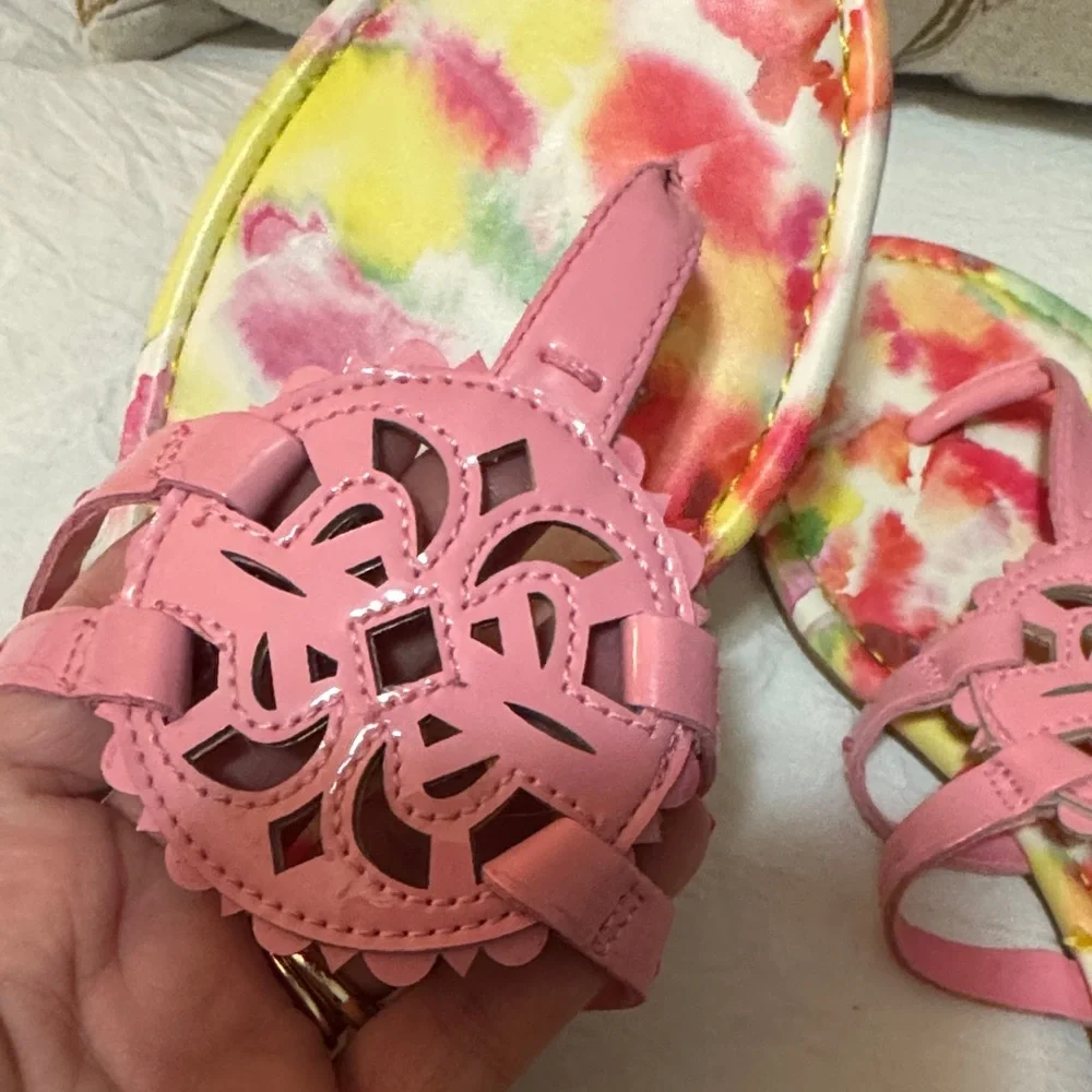 Sam Edelman Multicolor Floral Sandals - Picture 4 of 5